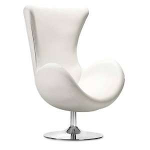  Zuo 500142 Andromeda Chair in White 500142