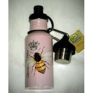  Eco Fusion Queen Bee Pink Stainless Steel Water Bottle 