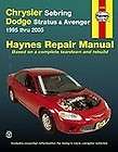   SEBRING Dodge AVENGER factory service repair manuals (all models