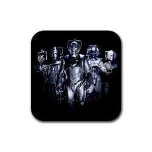  Doctor Who Cybermen Group Rubber Coaster 