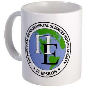  Pi Epsilon Original Logo Environmental science Mug by 