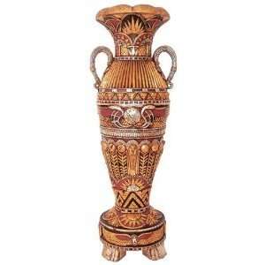  Xoticbrands 5ft Luxor Temple Egyptian Urn Statue Sculpture 
