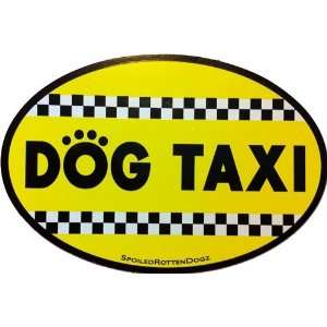  Car Magnet   Dog Taxi