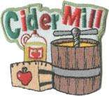 Girl Boy/Cub CIDER MILL Fun Patches Crests GUIDES/SCOUT  