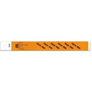  School Safety Field Trip ID Wristbands for Events, Patron 