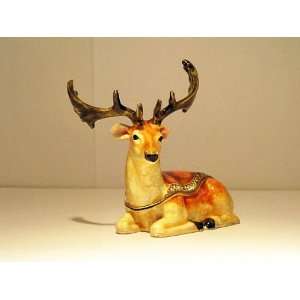  Resting Animal Deer Figurine  No Sales Tax