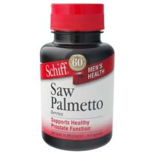 Schiff Products   Saw Palmetto Berries, 60 capsules