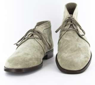 New $775 Santoni Beige Shoes 9/8  