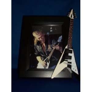  UFO MICHAEL SCHENKER Guitar Picture Frame 