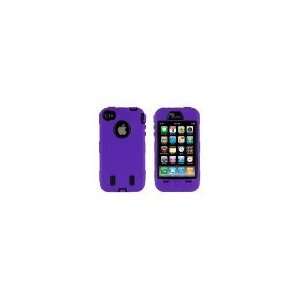 Body Armor Super Case for iPhone 4G   Comparable to Otterbox   Purple 