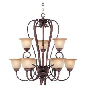   with Scavo Glass 33 1/4 Wide 2 Tier Chandelier