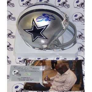  Emmitt Smith Autographed Dallas Cowboys Mini Football 