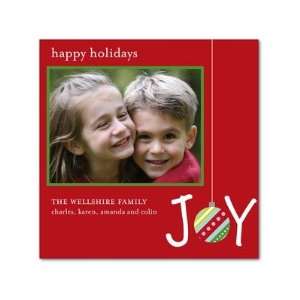    Christmas Cards   Ornament Joy By Ann Kelle