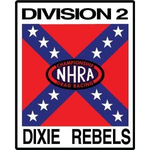  NHRA Championship Drag Racing Dixie Rebel Division 2 Car 