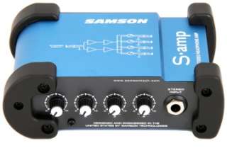 Samson S Amp (4 Ch Headphone Amp)  