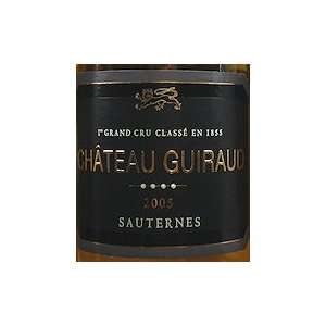    2005 Chateau Guiraud Sauternes 750ml Grocery & Gourmet Food