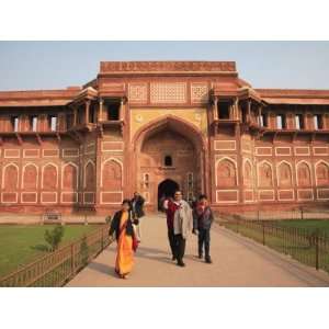Interior of Agra Fort, UNESCO World Heritage Site, Agra, Uttar Pradesh 