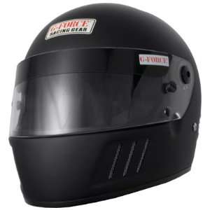   Eliminator Matte Black Large SA10 Full Face Racing Helmet Automotive
