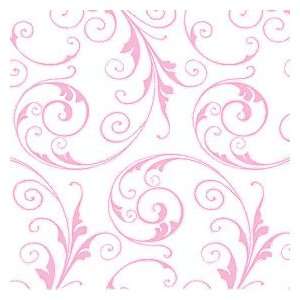  Sassy Swirls Light Pink Self Sealing Cellophane Bags 6.25 