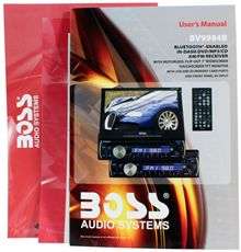 BOSS BV9984B 7 SINGLE DIN DVD/CD/USB/SD PLAYER+CAMERA  