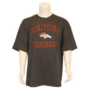  Denver Broncos Classic Gray T Shirt  2XL Sports 