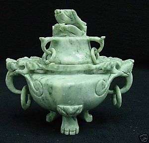 FACTORY SALE REAL JADE INCENSE BURNER (HJ002A)  