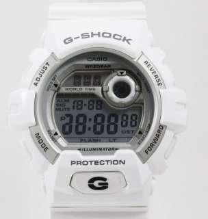 Casio G Shock Digital LED Light WHITE Mens Watch G8900A 7 NEW  