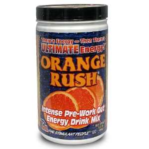 Orange Rush Workout Energy Drink Mix Grocery & Gourmet Food