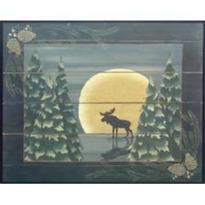  Moonlight Moose 21x16