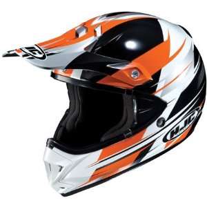 HJC CL X5 Sapien MC 7 Motocross Helmet Orange Large 