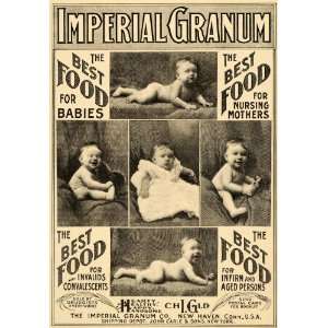   Infants Portraits Health Nursing   Original Print Ad