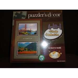  Puzzlers Decore 3 Puzzles San Fancisco Sceens 1200 Pieces 