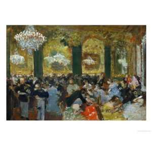  Dinner at the Ball, 1879, after Adolf Von Menzel (1815 