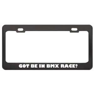   Race? Hobby Hobbies Black Metal License Plate Frame Holder Border Tag