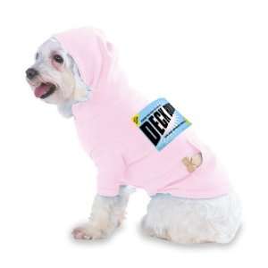   DECK BUILDER Hooded (Hoody) T Shirt with pocket for your Dog or Cat