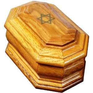 Wood Urns Star of David I Wood Urn 