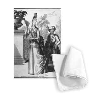  Noblewomans dress, late 17th century   Tea Towel 100% 