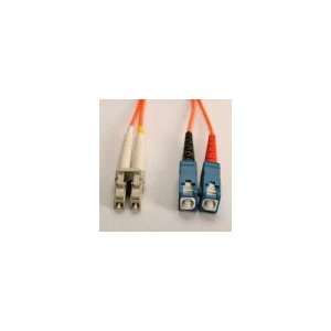  Fiber Optic Cable, LC to SC, Multimode Duplex (62.5/125 