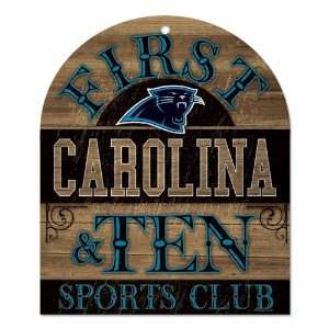  NFL Carolina Panthers Sign Sports Club