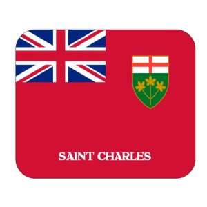   Canadian Province   Ontario, Saint Charles Mouse Pad 