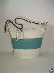 NWT Coach Leather Rugby Duffle Handbag Bag 13357 $328  