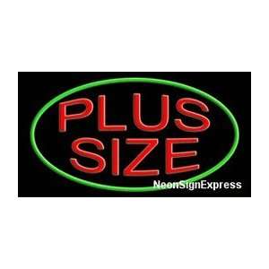 Plus Size Neon Sign