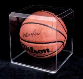 Basketball Display Cases Crystal Clear Ball Protector  