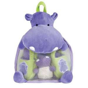  Aquatopia Bath Time Hippo Backpack Gift Set Baby