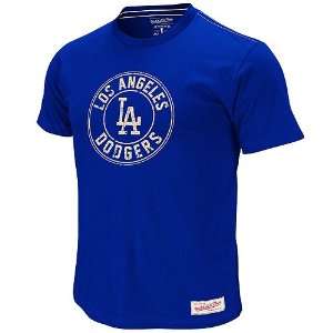  Los Angeles Dodgers On Deck Circle T Shirt by Mitchell 