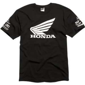  Fox Racing Honda Factory Tee Black S Automotive
