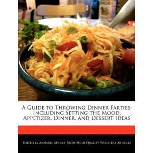   , Dinner, and Dessert Ideas (9781241617080) Annabel Audley Books