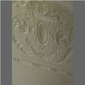  Embossed paintable Annette frieze wallcovering