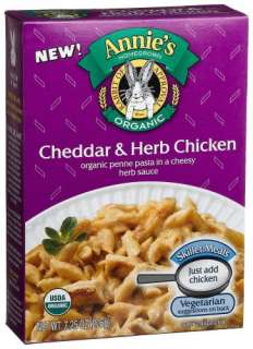 Annies Homegrown Organic Cheddar & Herb Chicken Skillet Meals, 7.25 
