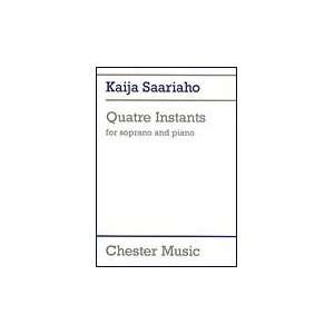  Kaija Saariaho Quatre Instants Musical Instruments